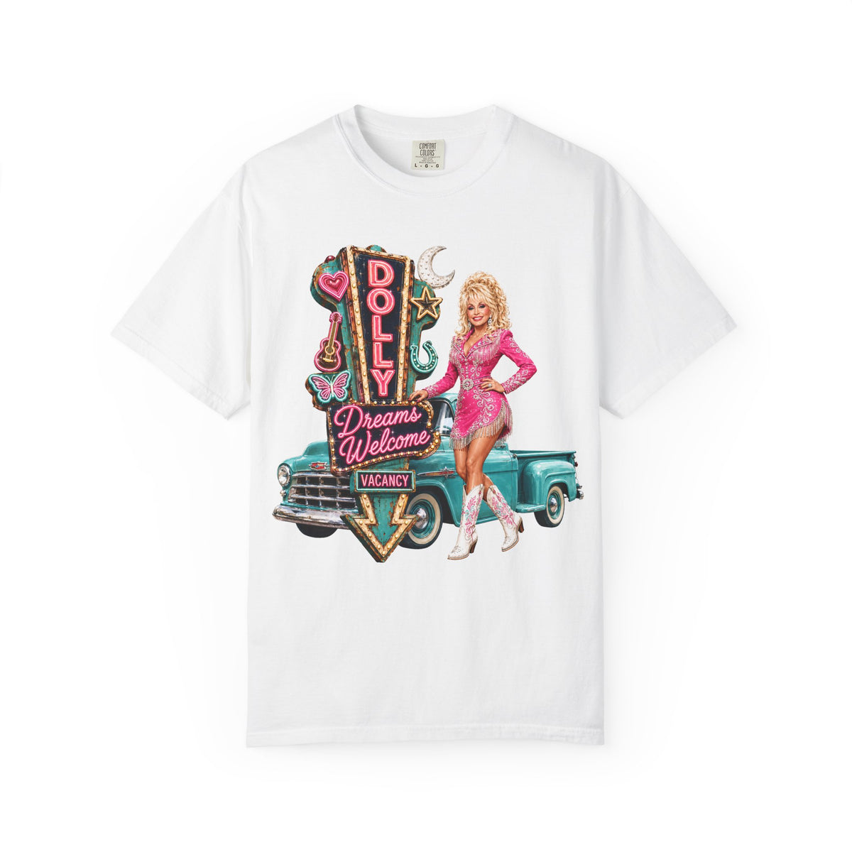Dolly Neon Roadside Graphic T-Shirt