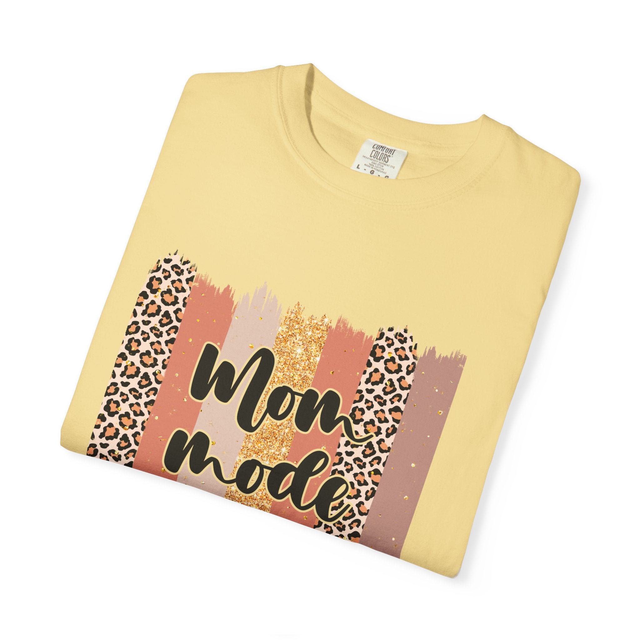 Mom Mode Activated — Bold Leopard Graphic Tee