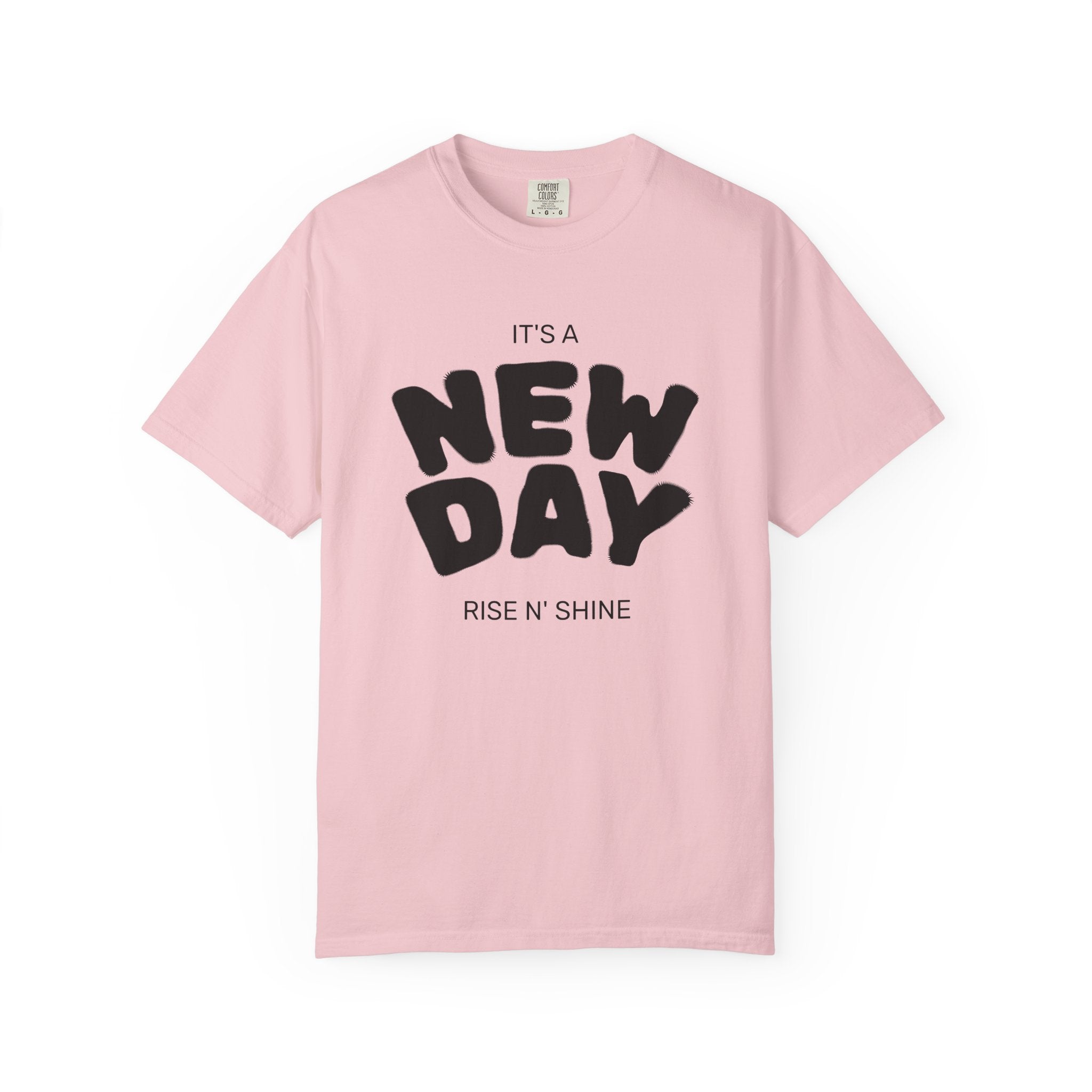 "New Day, New Shine" Oversized Graphic Tee