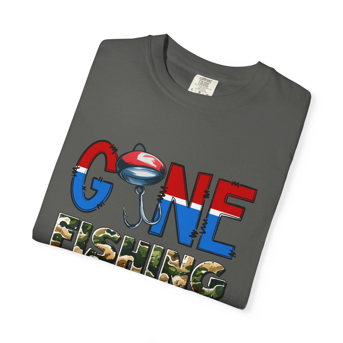 Fishing T-Shirt — "Gone Fishing, Catch You Later" Graphic Tee