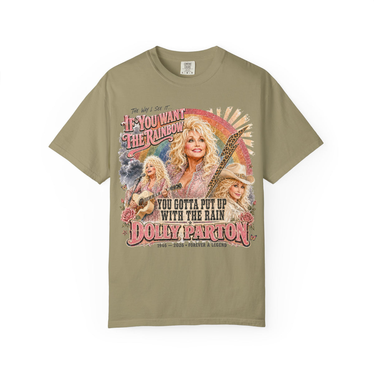You Gotta Put Up With the Rain Dolly Parton Tee