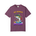 "We Hooked The Best Daddy" Bass Fishing Garment-Dyed Tee!