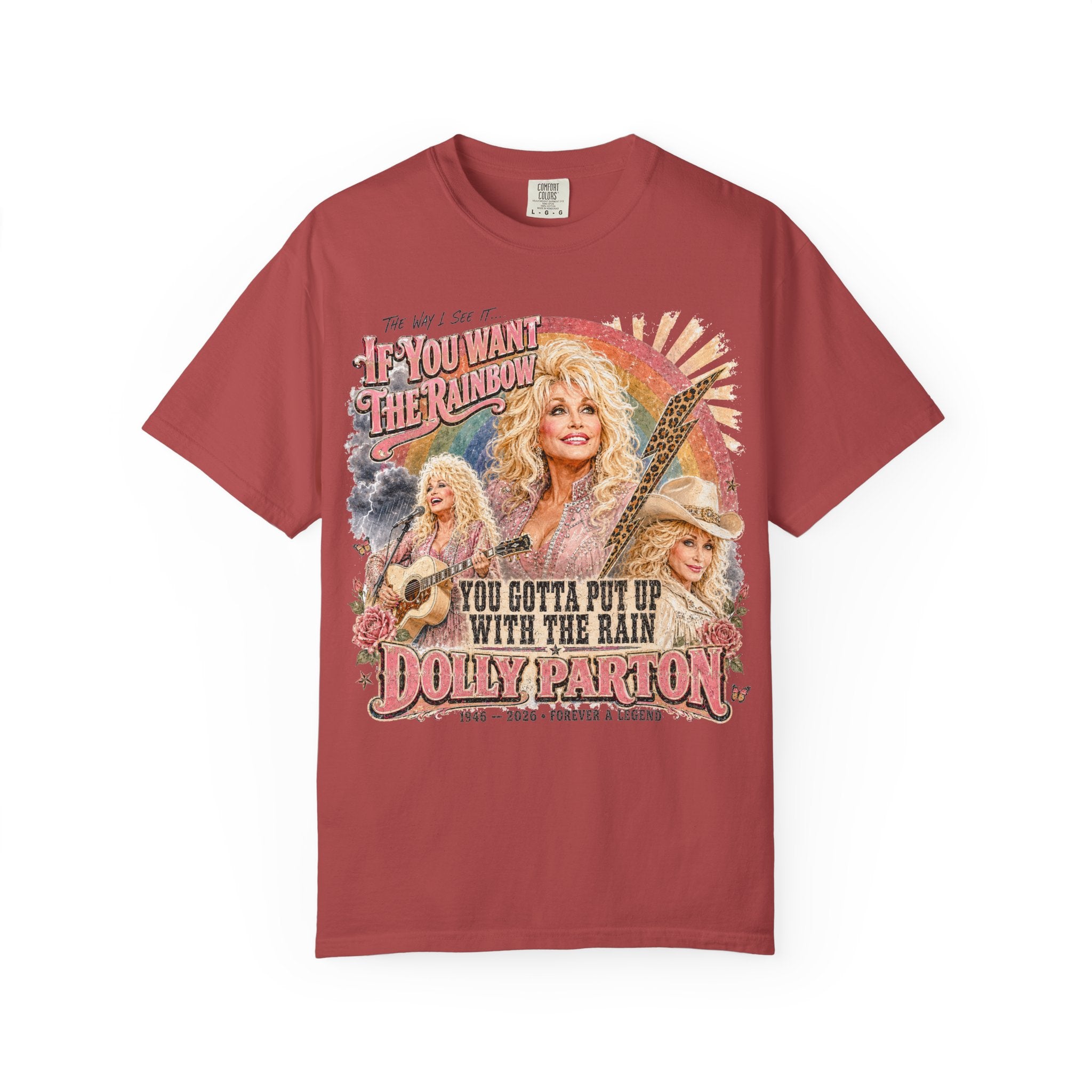 You Gotta Put Up With the Rain Dolly Parton Tee