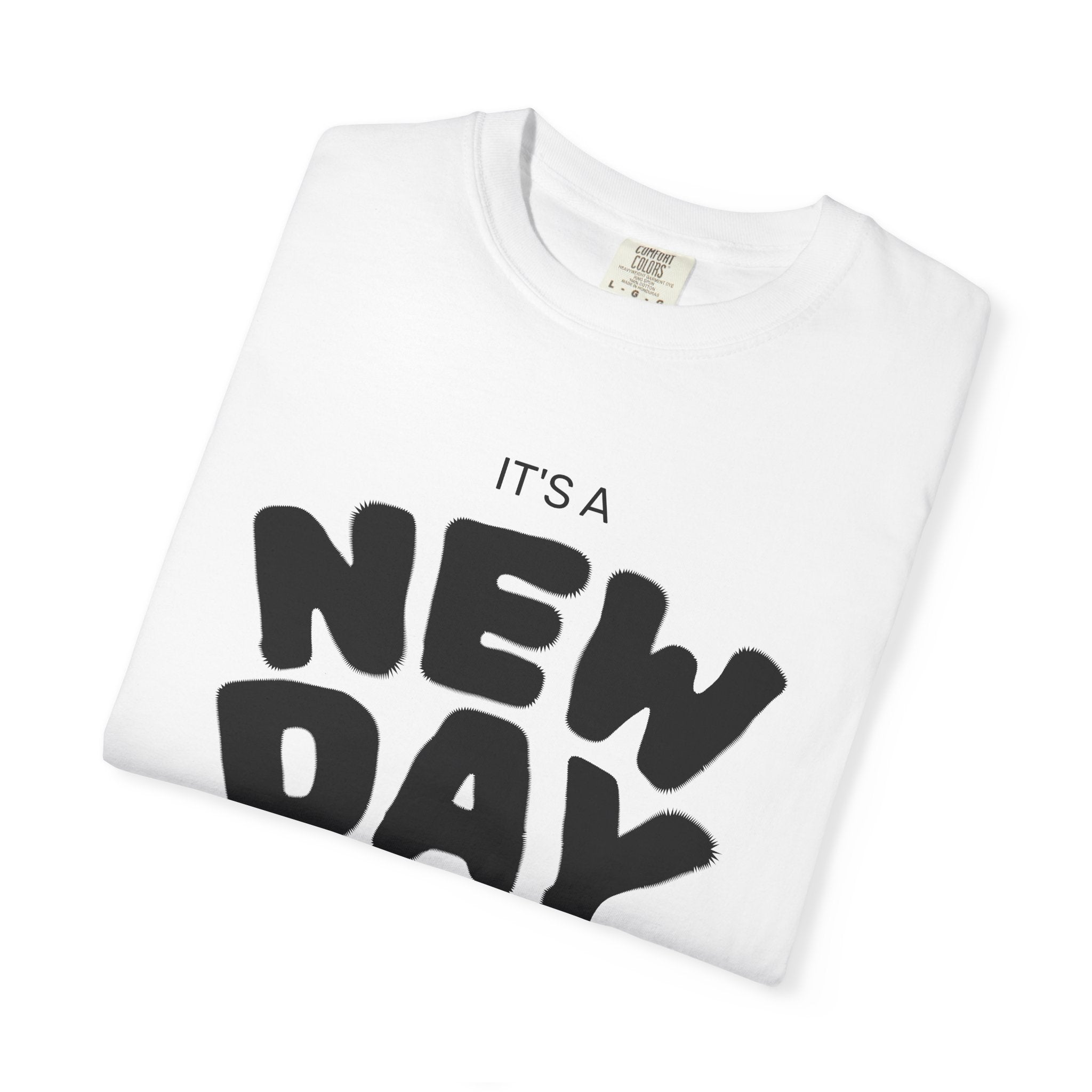 "New Day, New Shine" Oversized Graphic Tee