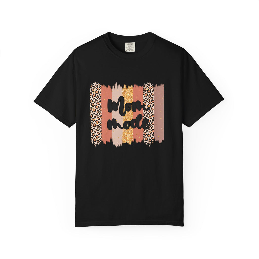 Mom Mode Activated — Bold Leopard Graphic Tee