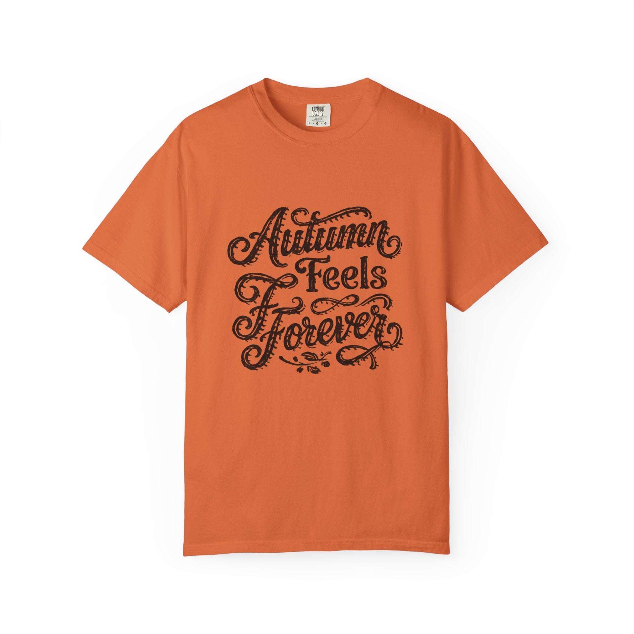 Autumn Feels Forever Hand-Lettered Graphic Tee