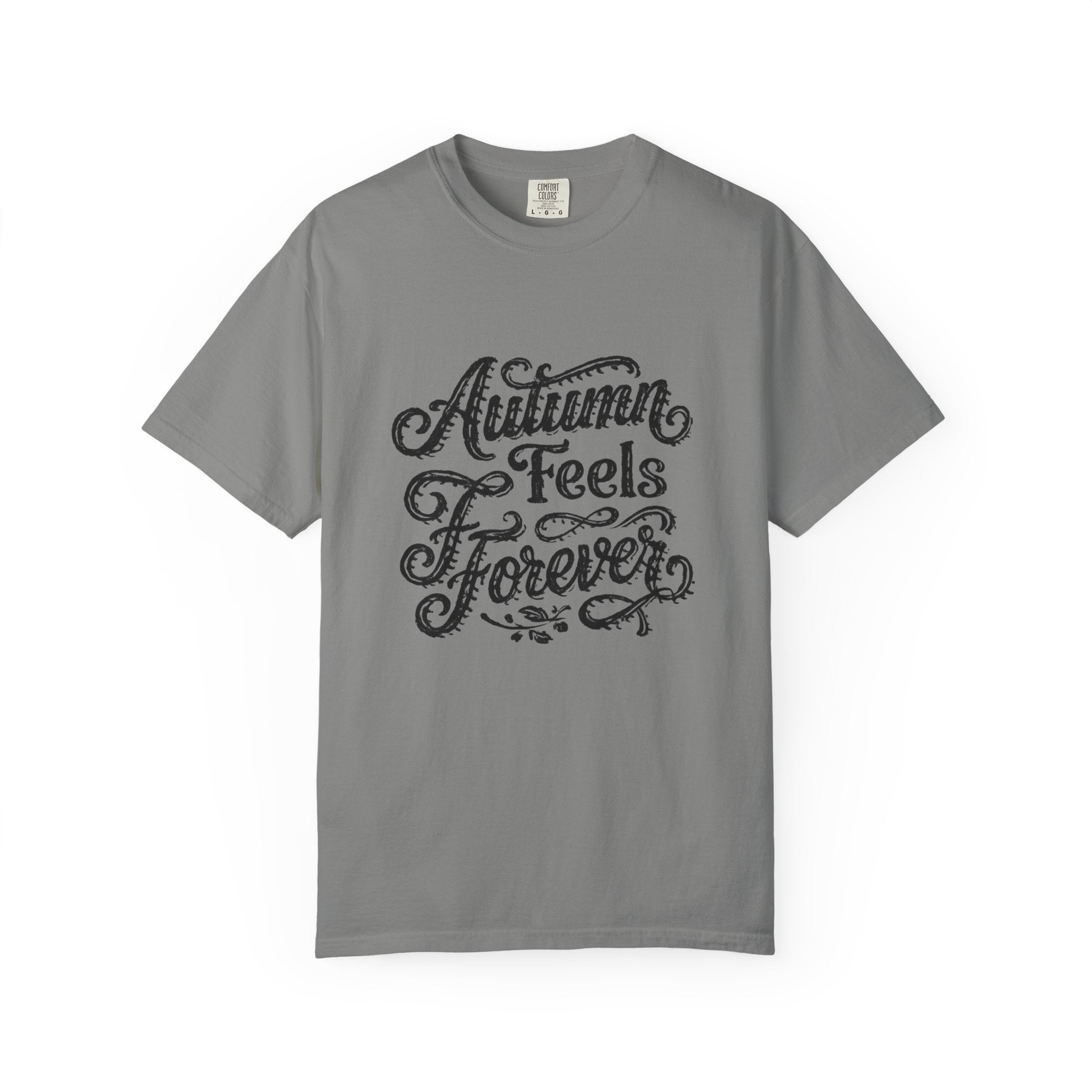 Autumn Feels Forever Hand-Lettered Graphic Tee