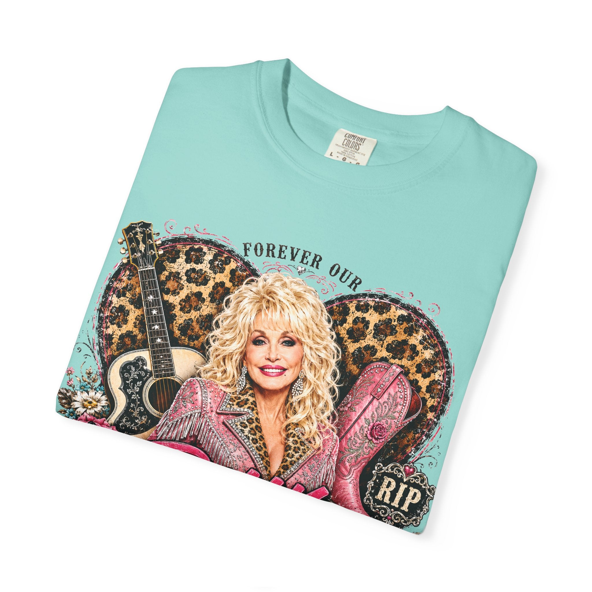 Dolly Parton Tribute T-Shirt — "I Will Always Love You" Memorial Graphic Tee