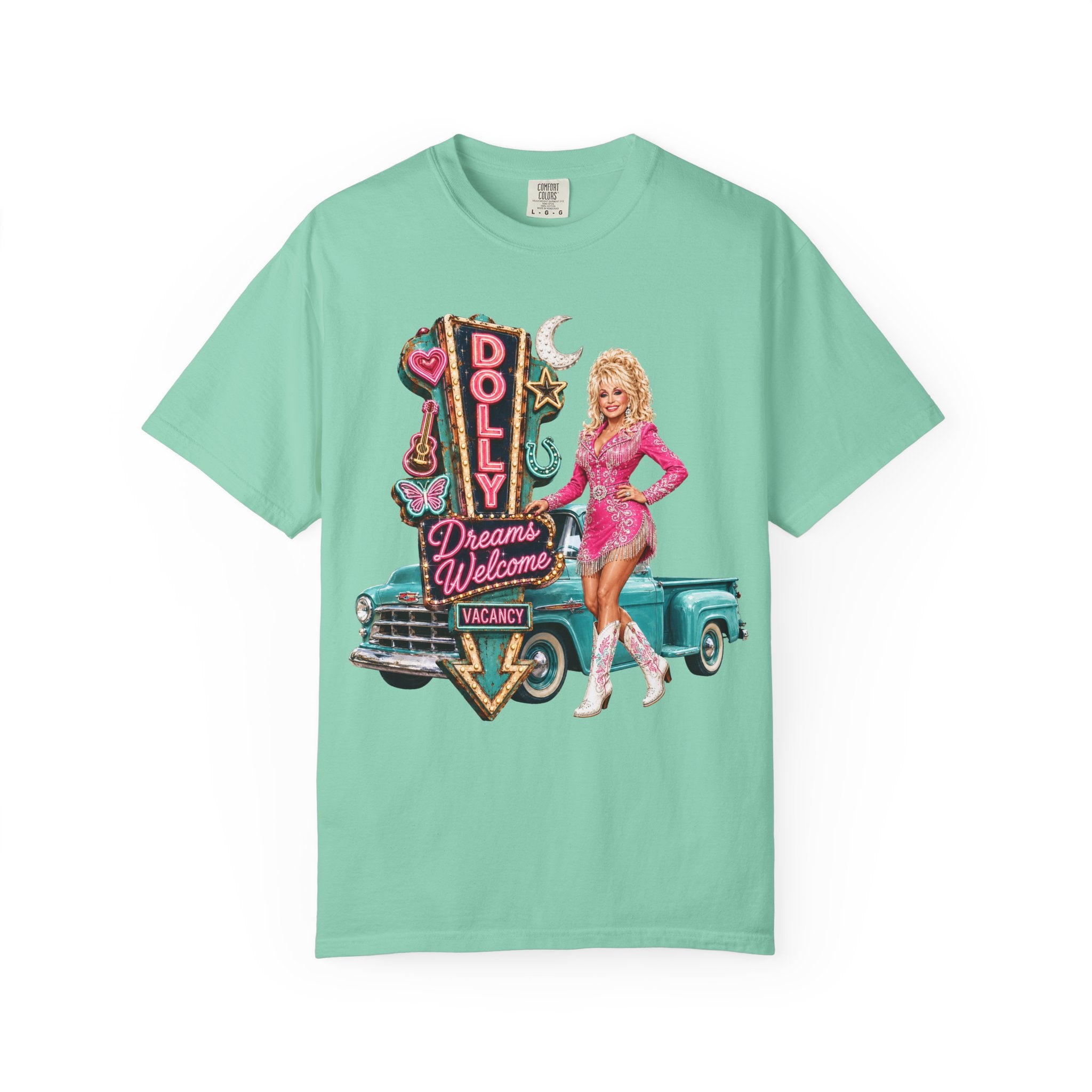 Dolly Neon Roadside Graphic T-Shirt