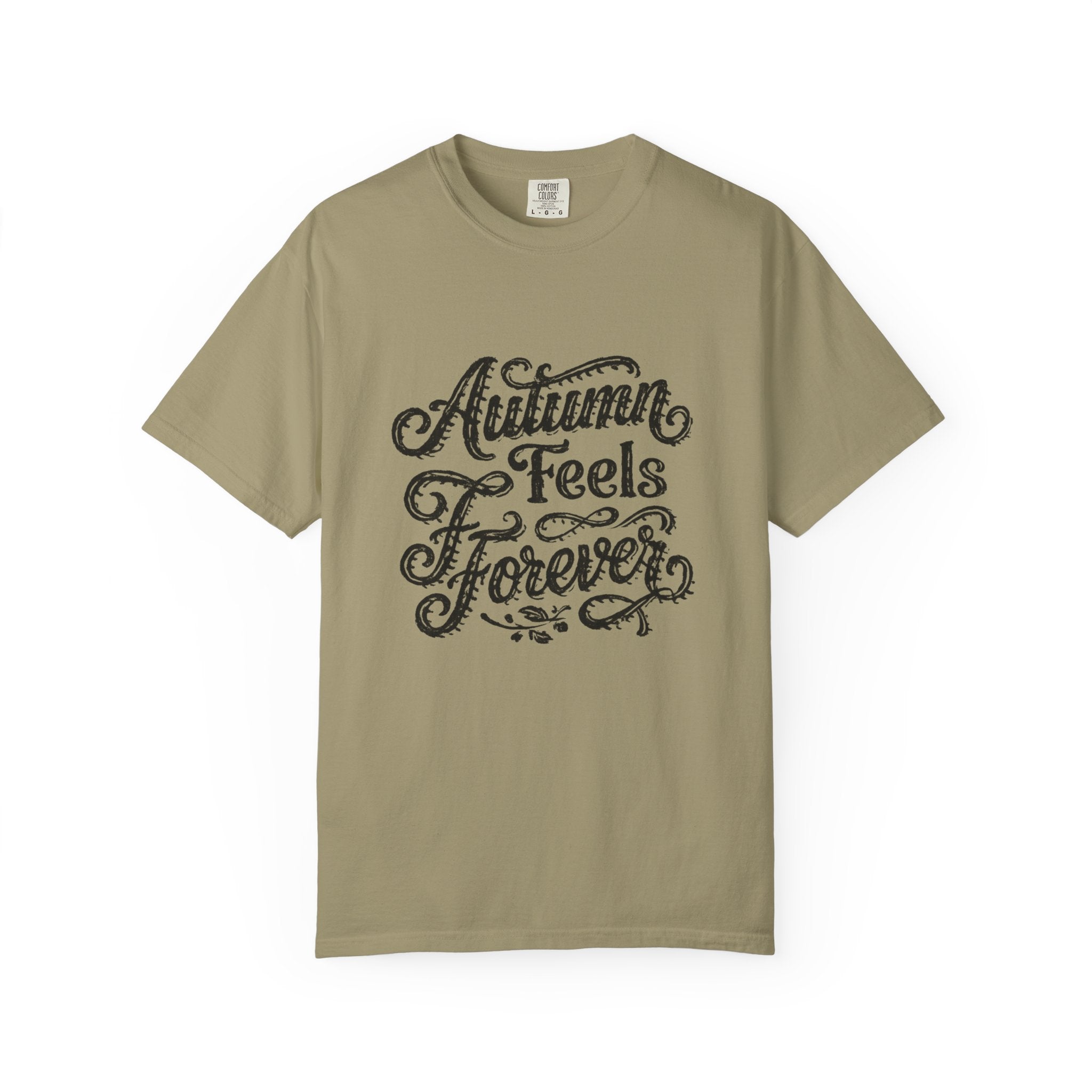 Autumn Feels Forever Hand-Lettered Graphic Tee