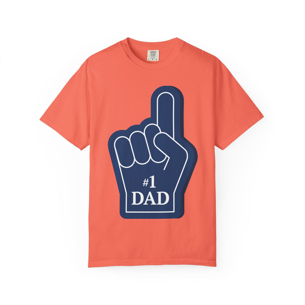 #1 Dad Foam Finger T-Shirt — Father’s Day Novelty Tee
