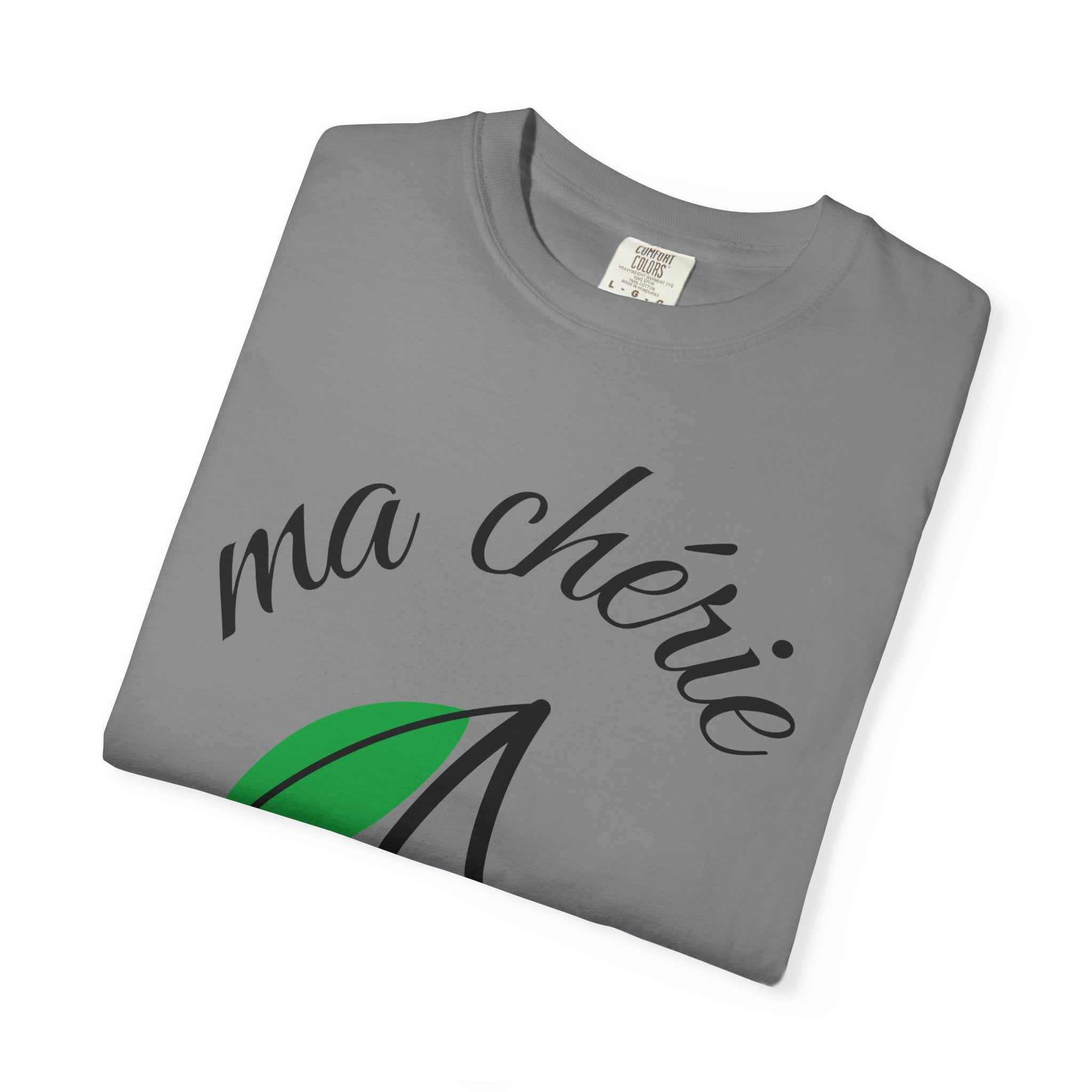 Ma Chérie Cherry Tee — Cute French Cherry Graphic T‑Shirt