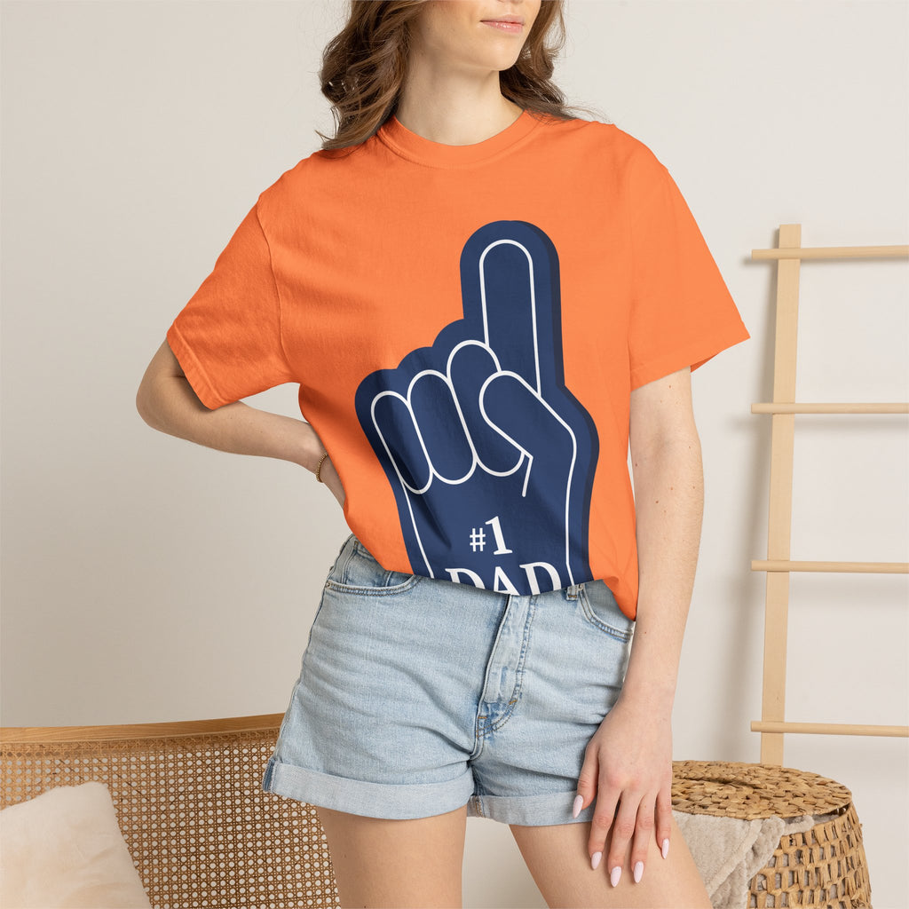 #1 Dad Foam Finger T-Shirt — Father’s Day Novelty Tee